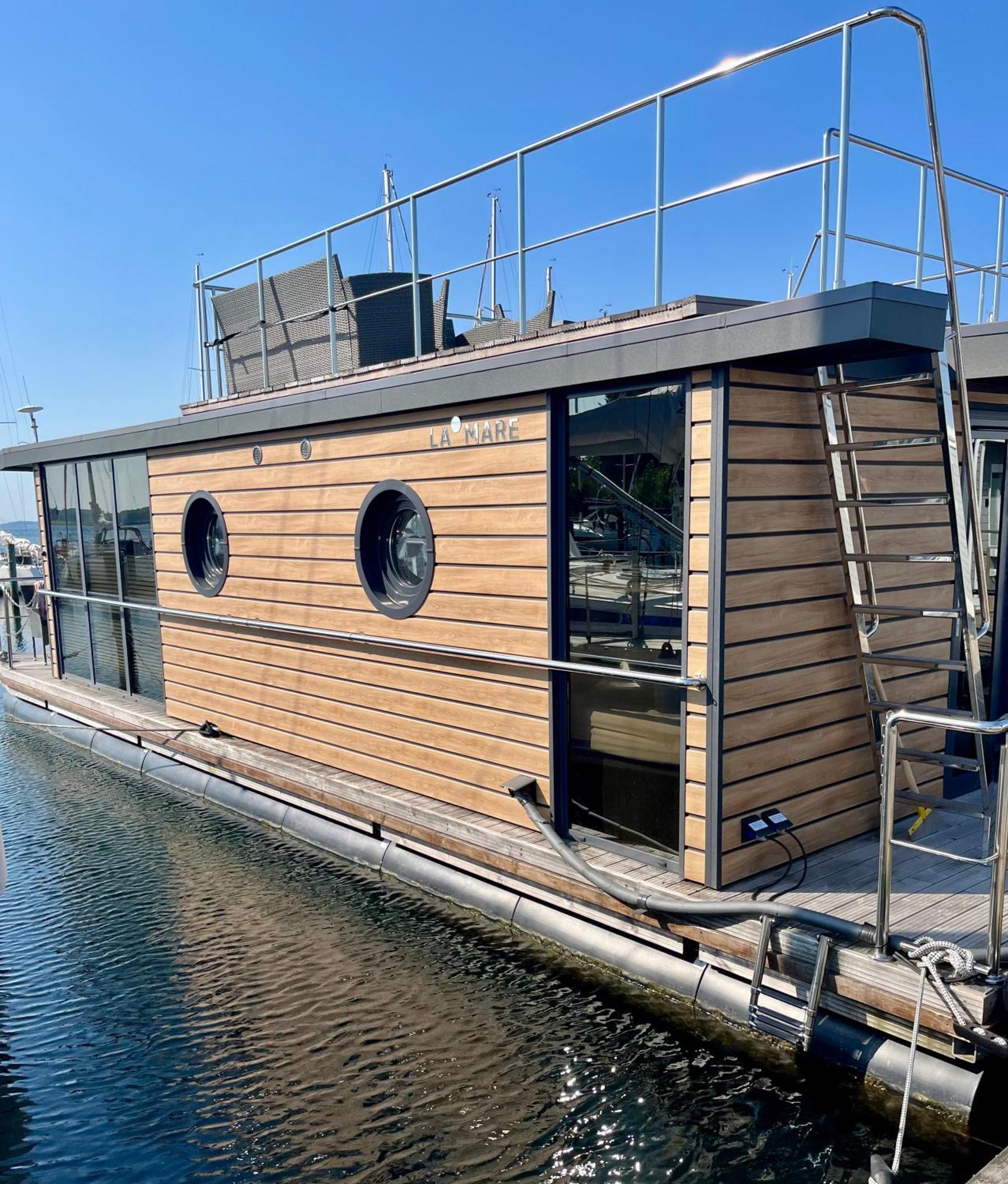 Готель Hausboot-Lafe Flensburger Foerde Egernsund Екстер'єр фото